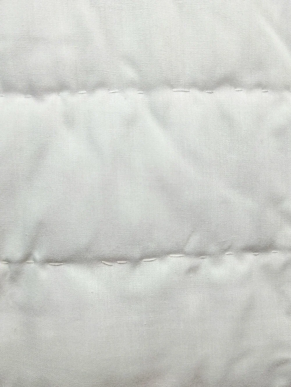 Hand Stitched Baby Quilt Pink Plaid 43x43 Whole Cloth